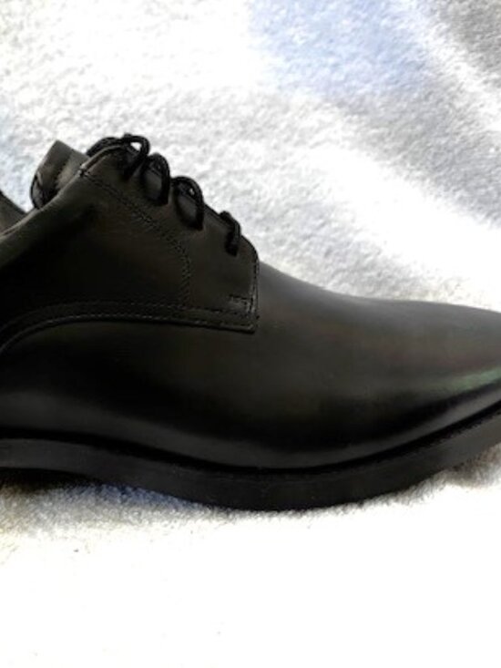 Florsheim Shoe Company Lexington black leather plain toe oxford NWOT Men\'s 8-1/2 main image 5